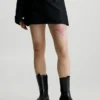 Calvin Klein Shiny Cut Out Mini Skirt -Everywear Shop J20J222224 BEH main