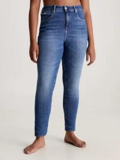 Calvin Klein Plus Size High Rise Skinny Jeans