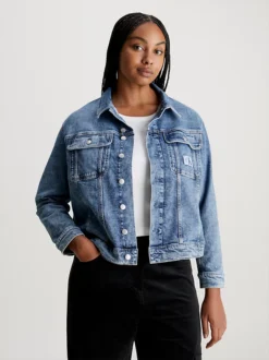 Calvin Klein Plus Size Denim Jacket