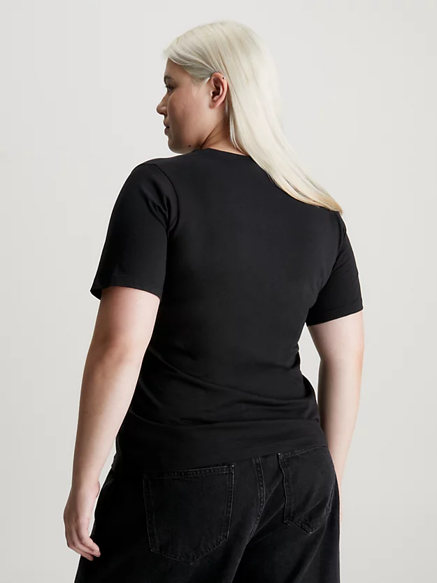 Calvin Klein Plus Size Gradient Logo T-shirt 4 Calvin Klein Plus Size Gradient Logo T-shirt - Image 2
