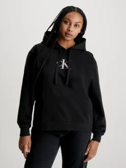 Calvin Klein Plus Size Gradient Logo Hoodie