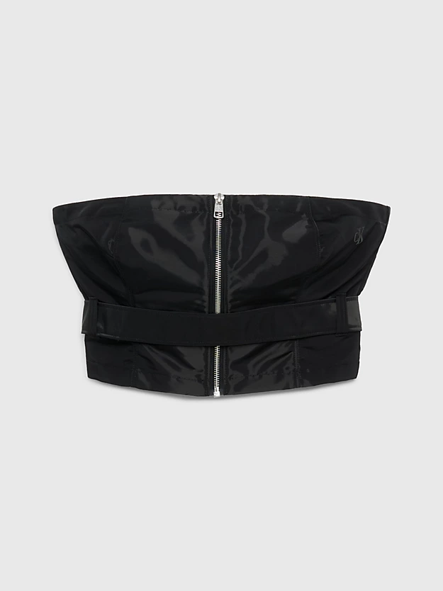Calvin Klein Zip Up Corset Top 8 Calvin Klein Zip Up Corset Top - Image 6