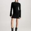 Calvin Klein Logo Collar Jumper Dress