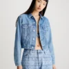 Calvin Klein 90's Cropped Denim Jacket