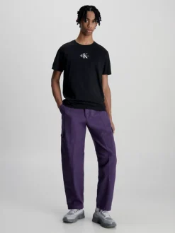 Calvin Klein Monogram T-shirt 12 Calvin Klein Monogram T-shirt -Everywear Shop J30J323483 BEH alternate4