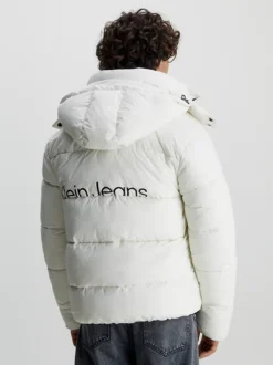 Calvin Klein Crinkle Nylon Puffer Jacket -Everywear Shop J30J323708 YBI alternate2