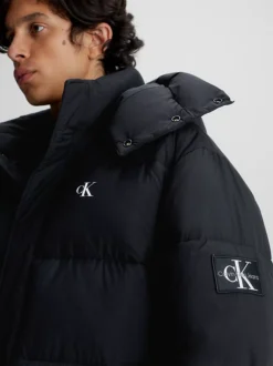 Calvin Klein Relaxed Puffer Jacket -Everywear Shop J30J323709 BEH alternate3
