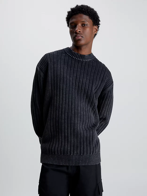 Calvin Klein Relaxed Combed Cotton Jumper 3 Calvin Klein Relaxed Combed Cotton Jumper