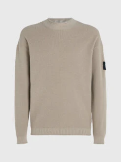 Calvin Klein Cotton Waffle Jumper -Everywear Shop J30J323986 PED alternate4