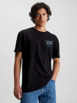 Calvin Klein Cotton Back Logo T-shirt -Everywear Shop J30J324031 BEH alternate2