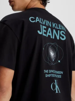 Calvin Klein Cotton Back Logo T-shirt -Everywear Shop J30J324031 BEH alternate3