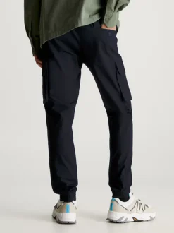 Calvin Klein Skinny Washed Cargo Pants -Everywear Shop J30J324039 BEH alternate2