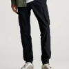 Calvin Klein Skinny Washed Cargo Pants -Everywear Shop J30J324039 BEH main