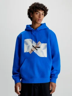 Calvin Klein Relaxed Logo Graphic Hoodie
