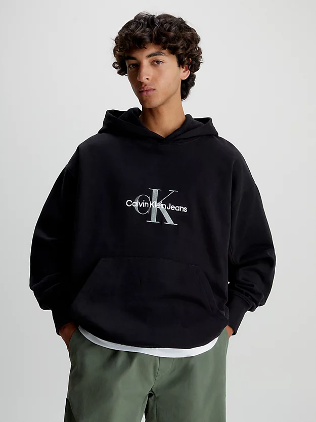 Calvin Klein Oversized Monogram Hoodie 3 Calvin Klein Oversized Monogram Hoodie