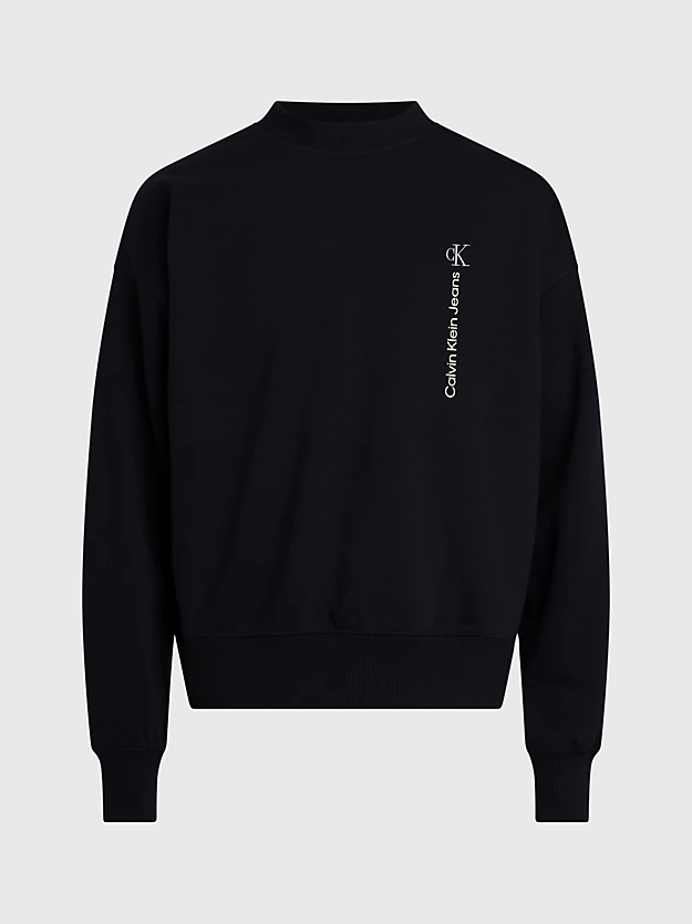 Calvin Klein Oversized Cotton Sweatshirt 8 Calvin Klein Oversized Cotton Sweatshirt - Image 6