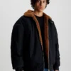 Calvin Klein Reversible Sherpa Bomber Jacket
