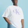 Calvin Klein Relaxed Monogram T-shirt 2 Calvin Klein Relaxed Monogram T-shirt -Everywear Shop J30J324139 YAF main