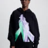 Calvin Klein Cotton Photo Print Hoodie -Everywear Shop J30J324309 BEH main