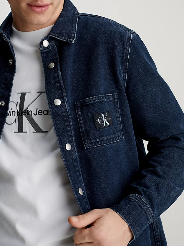 Calvin Klein Relaxed Denim Shirt 5 Calvin Klein Relaxed Denim Shirt - Image 3