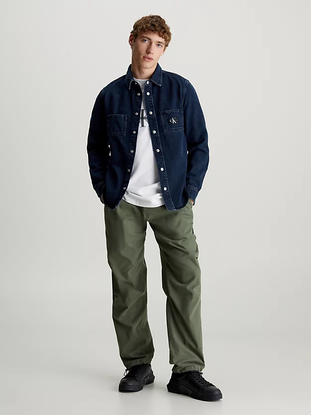 Calvin Klein Relaxed Denim Shirt 6 Calvin Klein Relaxed Denim Shirt - Image 4