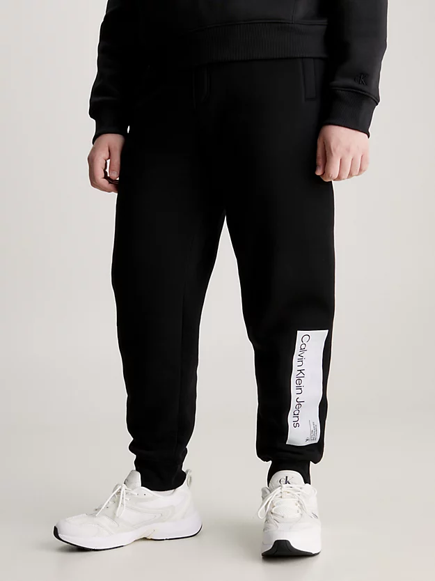 Calvin Klein Plus Size Logo Joggers 3 Calvin Klein Plus Size Logo Joggers
