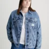 Calvin Klein Plus Size 90's Denim Jacket -Everywear Shop J30J324529 1A4 main