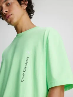 Calvin Klein Oversized Cotton Blend T-shirt -Everywear Shop J30J324540 M0Q alternate2