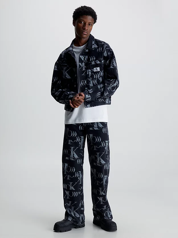 Calvin Klein 90's Loose All-Over Logo Jeans 6 Calvin Klein 90's Loose All-Over Logo Jeans - Image 4