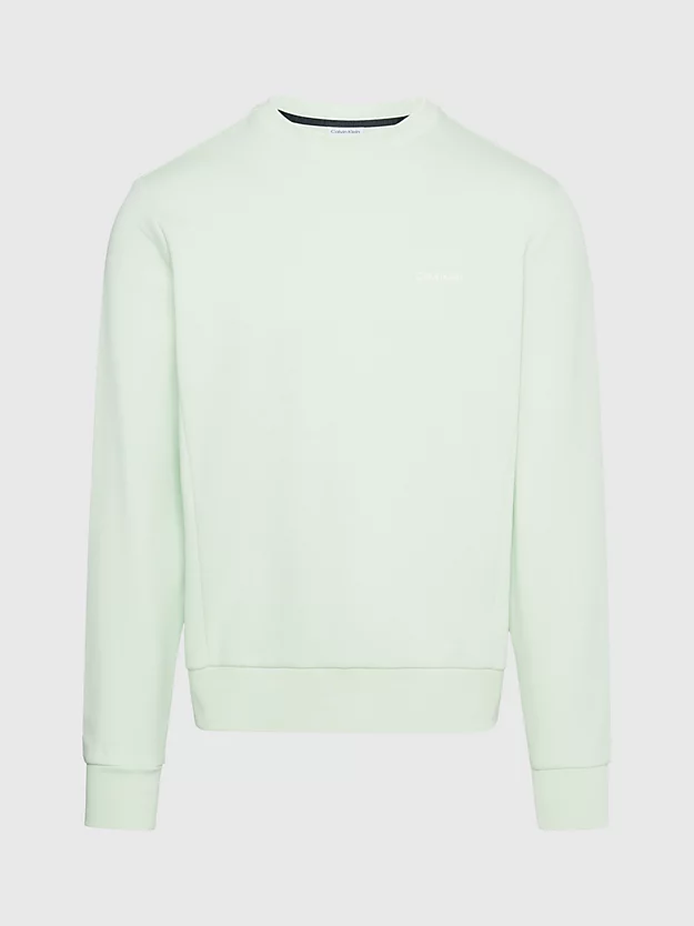 Calvin Klein Micro Logo Cotton Sweatshirt 7 Calvin Klein Micro Logo Cotton Sweatshirt - Image 5