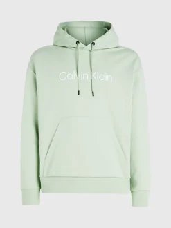 Calvin Klein Cotton Terry Logo Hoodie -Everywear Shop K10K111345 LE9 alternate4