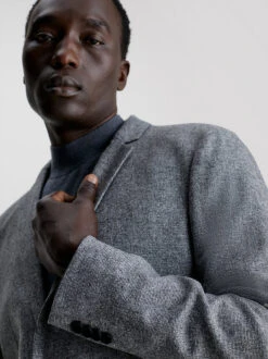 Calvin Klein Slim Flannel Blazer 9 Calvin Klein Slim Flannel Blazer -Everywear Shop K10K111706 PTA alternate2