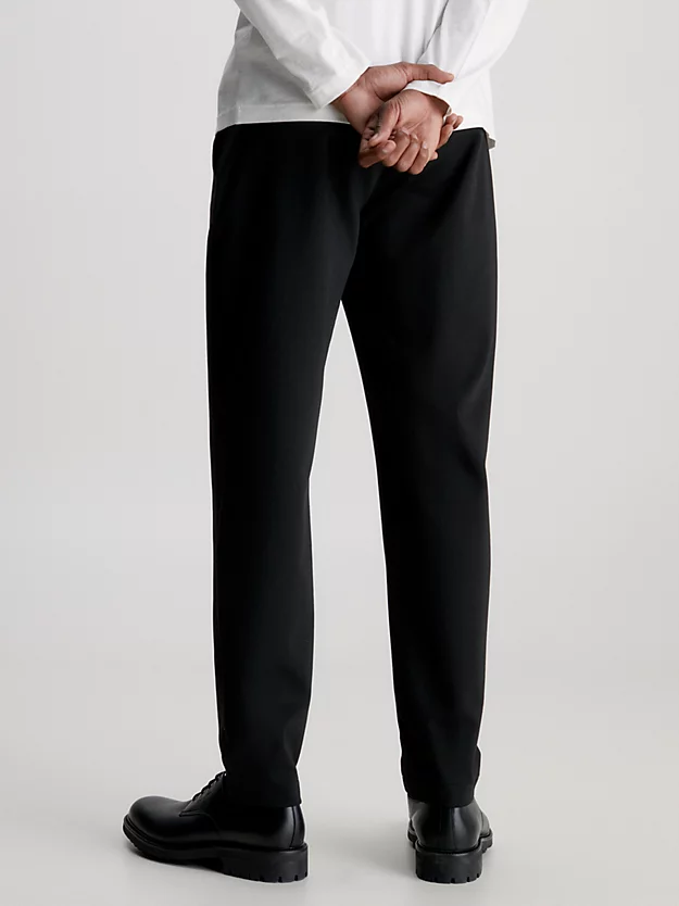Calvin Klein Tapered Knit Trousers 4 Calvin Klein Tapered Knit Trousers - Image 2