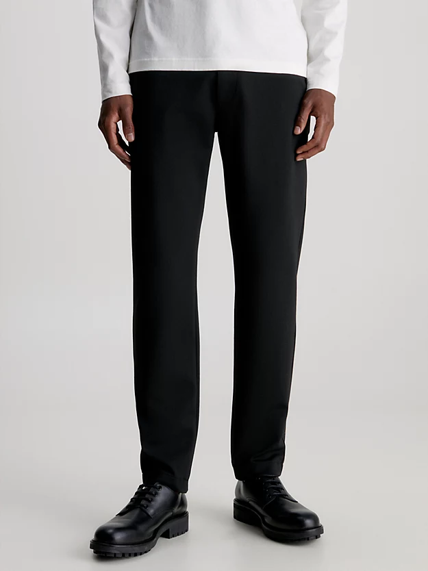 Calvin Klein Tapered Knit Trousers 3 Calvin Klein Tapered Knit Trousers