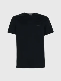 Calvin Klein Mercerized Cotton T-shirt 11 Calvin Klein Mercerized Cotton T-shirt -Everywear Shop K10K111876 BEH alternate4