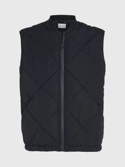 Calvin Klein Quilted Twill Gilet -Everywear Shop K10K111878 BEH alternate4