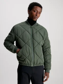 Calvin Klein Quilted Bomber Jacket