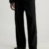 Calvin Klein Relaxed Wide Leg Twill Trousers