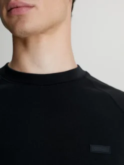 Calvin Klein Cotton Modal Sweatshirt -Everywear Shop K10K112573 BEH alternate2