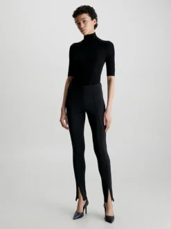 Calvin Klein Skinny Technical Knit Leggings -Everywear Shop K20K205357 BEH alternate4