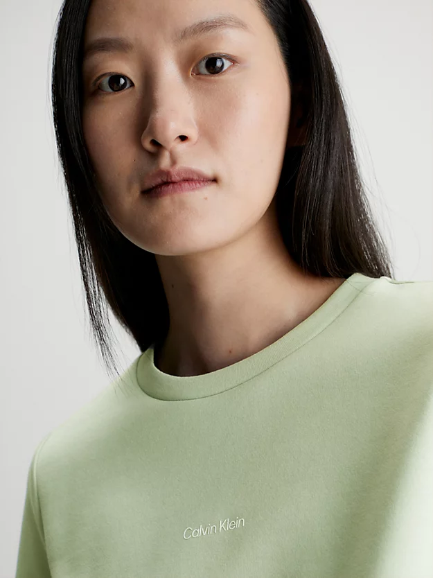 Calvin Klein Cotton Micro Logo Sweatshirt 6 Calvin Klein Cotton Micro Logo Sweatshirt - Image 4