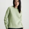 Calvin Klein Cotton Micro Logo Sweatshirt 1 Calvin Klein Cotton Micro Logo Sweatshirt -Everywear Shop K20K205453 LDN main