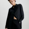 Calvin Klein Relaxed Lightweight Crepe Shirt