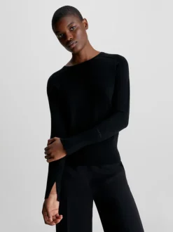 Calvin Klein Slim Merino Wool Jumper