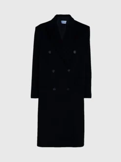 Calvin Klein Wool Double Breasted Coat 13 Calvin Klein Wool Double Breasted Coat -Everywear Shop K20K205935 BEH alternate5