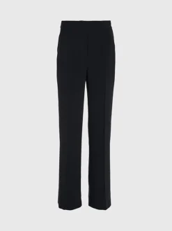 Calvin Klein Structured Twill Wide Leg Trousers -Everywear Shop K20K205958 BEH alternate5