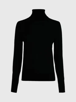 Calvin Klein Slim Merino Roll Neck Jumper 11 Calvin Klein Slim Merino Roll Neck Jumper -Everywear Shop K20K205989 BEH alternate4