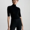 Calvin Klein Slim Merino Wool Bodysuit 2 Calvin Klein Slim Merino Wool Bodysuit -Everywear Shop K20K205990 BEH main