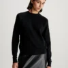 Calvin Klein Relaxed Mock Neck Jumper