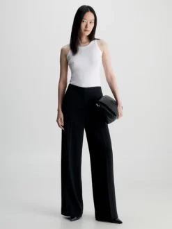 Calvin Klein Slim Ribbed Tank Top -Everywear Shop K20K206039 YAF alternate4